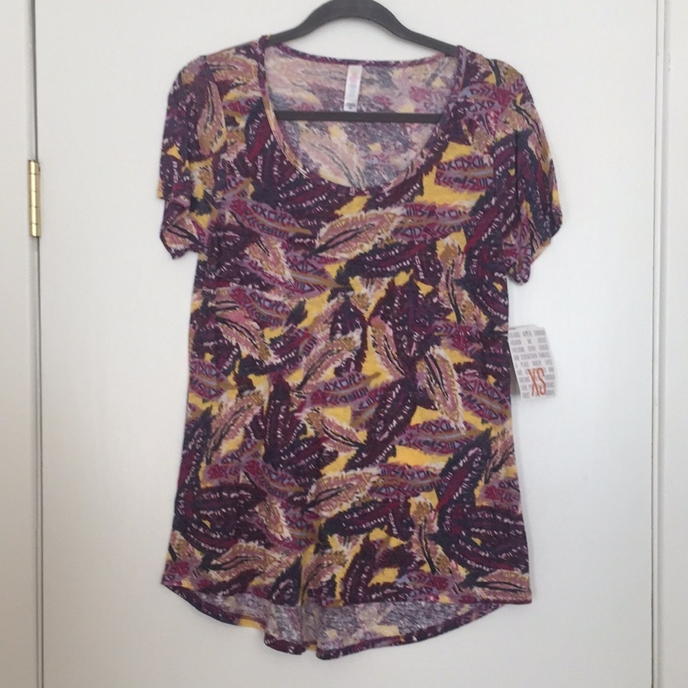 XS LuLaRoe‎ Classic T Shirt DD12 1409